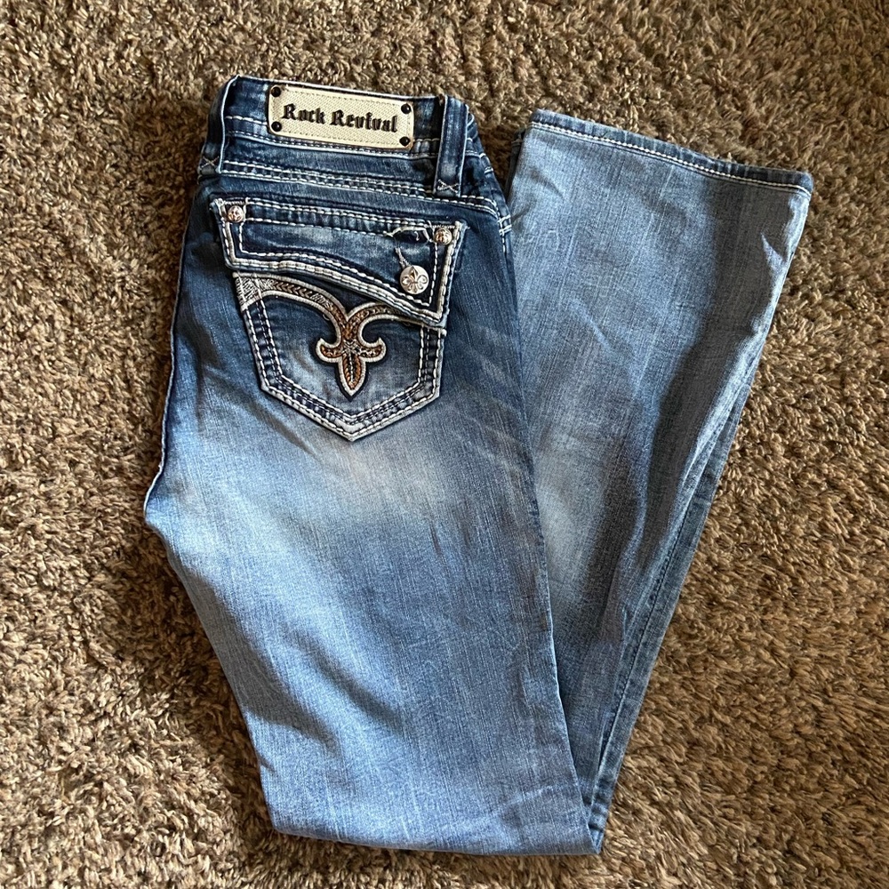 Womens Rock Revival Jeans